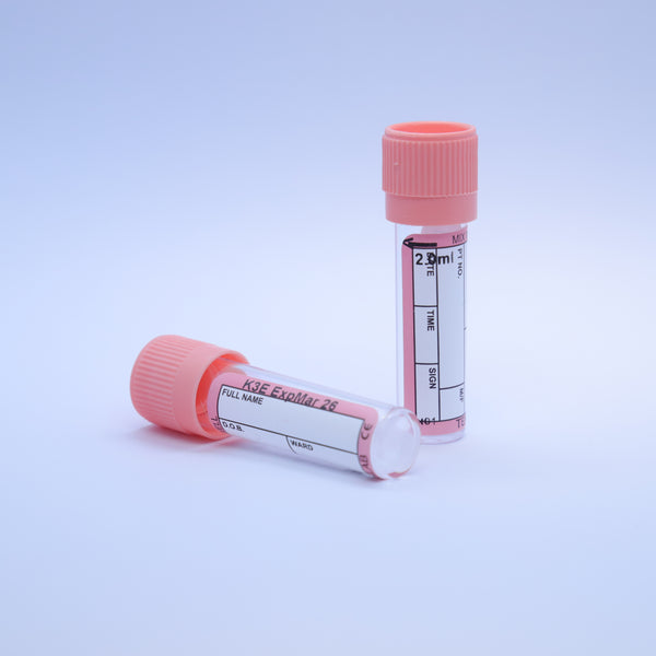 2.0 mL K₃EDTA Polystyrene Blood Collection Tubes (9×44 mm) – 3K3130