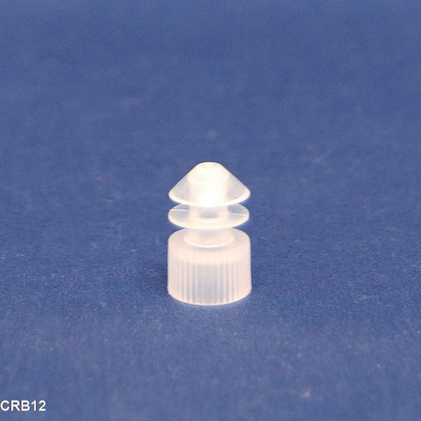**Bulk Buy** CRB12 12 mm Plug Finned Cap – Polyethylene, Secure Seal, Bulk 1000-Pack, ISO 9001 Quality