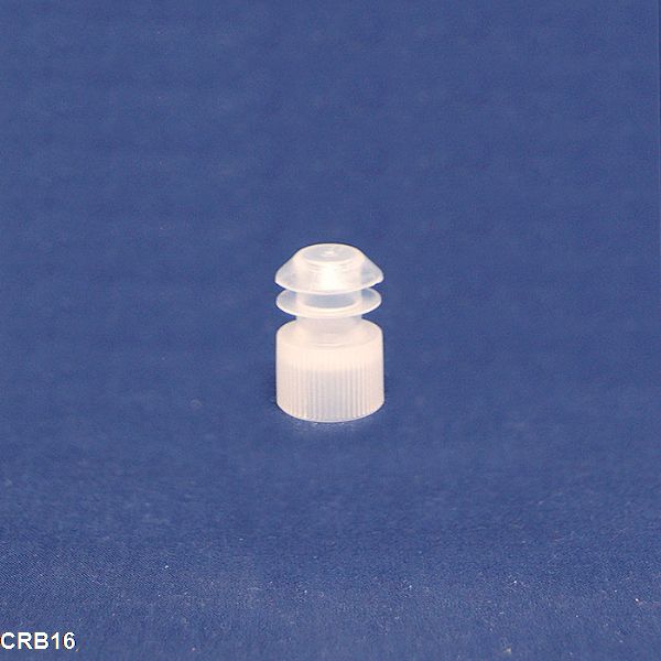 **Bulk Buy** CRB16 16 mm Finned Plug Cap – Polyethylene, Tight Seal, 1,000-Pack, ISO 9001 Quality