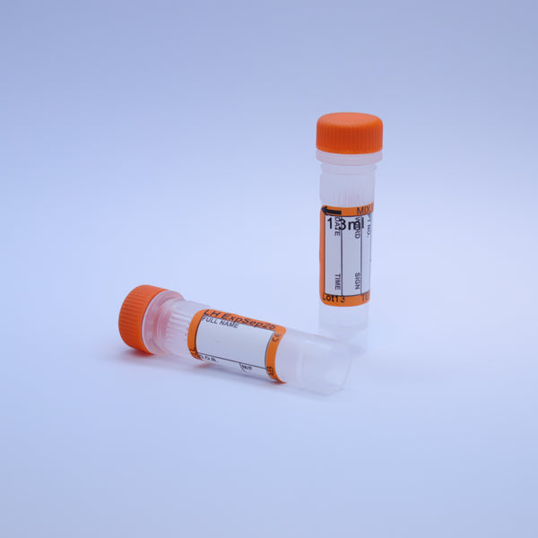 H200PP - 1.3mL Lithium Heparin 10x45 Polypropylene Tube