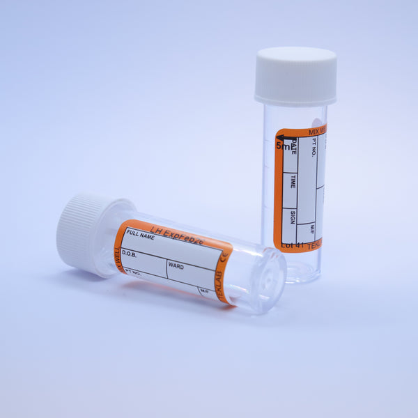 5.0 mL Lithium Heparin Polystyrene Blood Collection Tubes (15×54 mm) – H6740