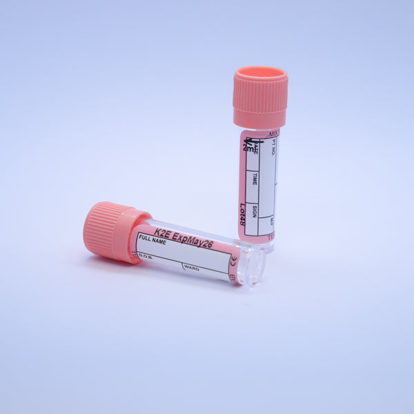 2.0 mL K₂EDTA Polystyrene Blood Collection Tubes (9×44 mm) – K3130