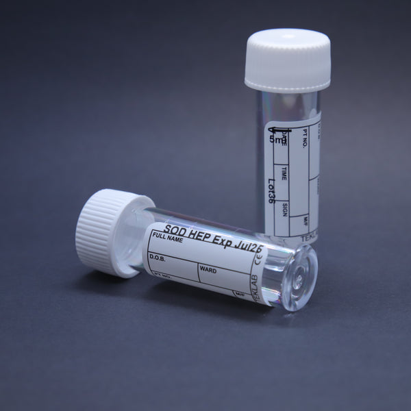 5.0 mL Sodium Heparin Polystyrene Blood Collection Tubes (15×54 mm) – NH6740