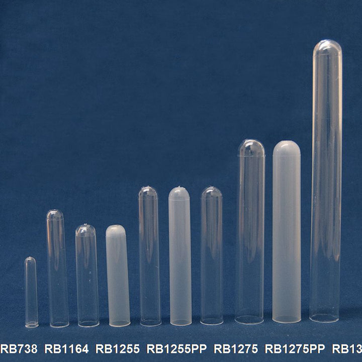 RB738 - 0.76mL volume, round bottom 7x38mm polystyrene tube – Regina ...