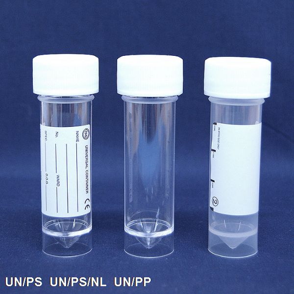 **Bulk Buy** UN/PP 30 mL Labelled Polypropylene Container – 93×30 mm, White Screw Cap, –40 °C to 135 °C, Bulk 100/500/1000