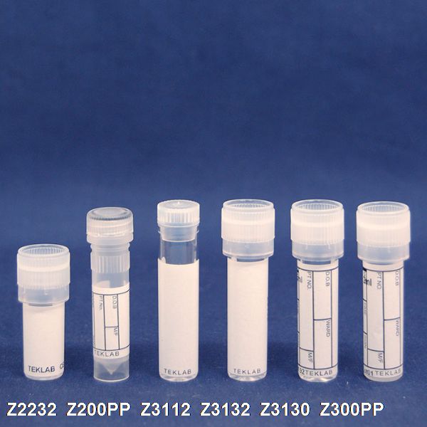 Z3130 - 2.0mL Labelled and Capped, Plain tube + Printed label, 9x44mm